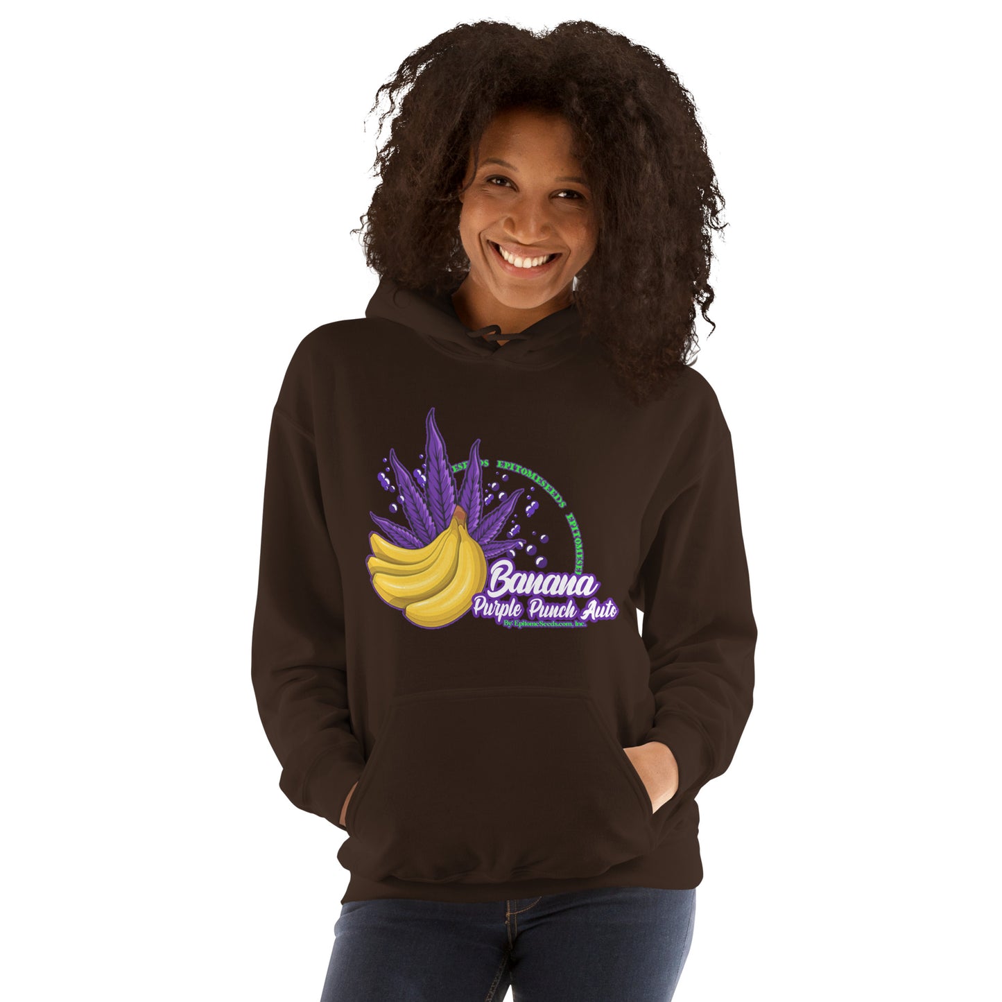 Banana Purple Punch Auto Strain Hoodie