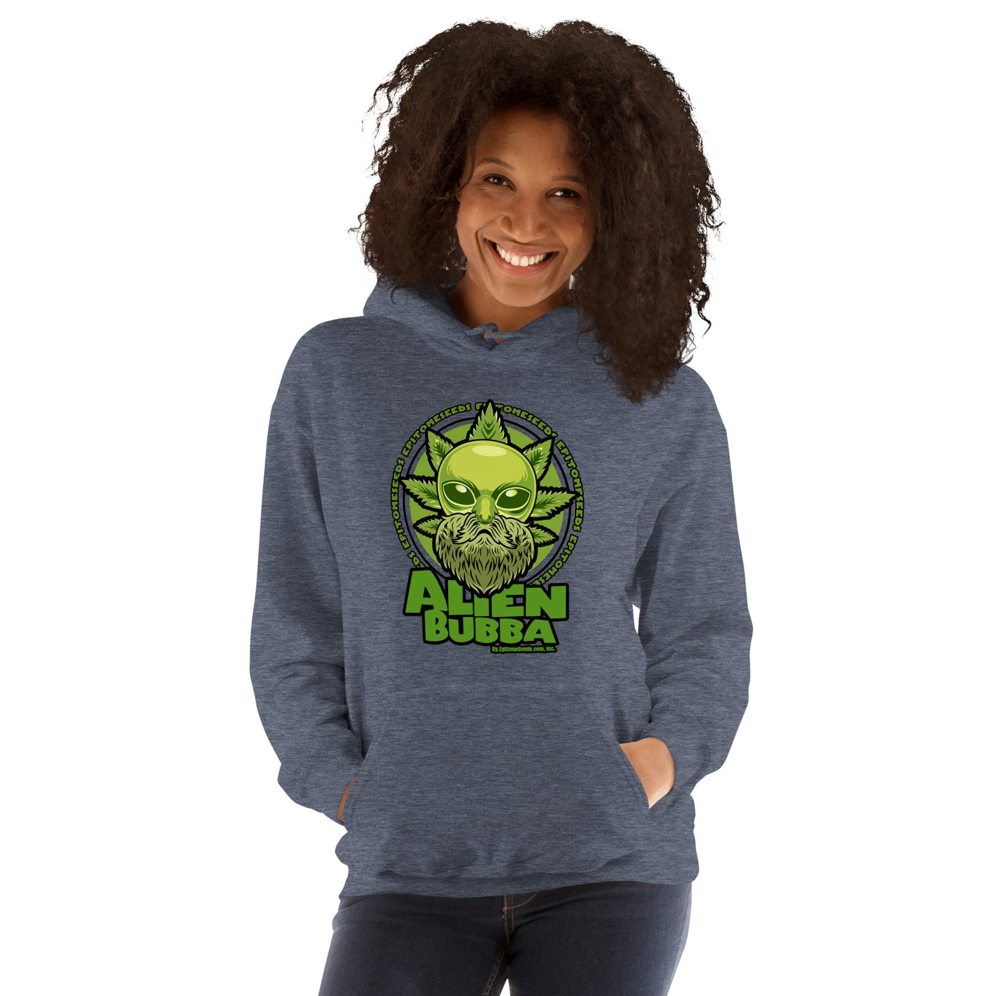 Alien Bubba Strain Hoodie