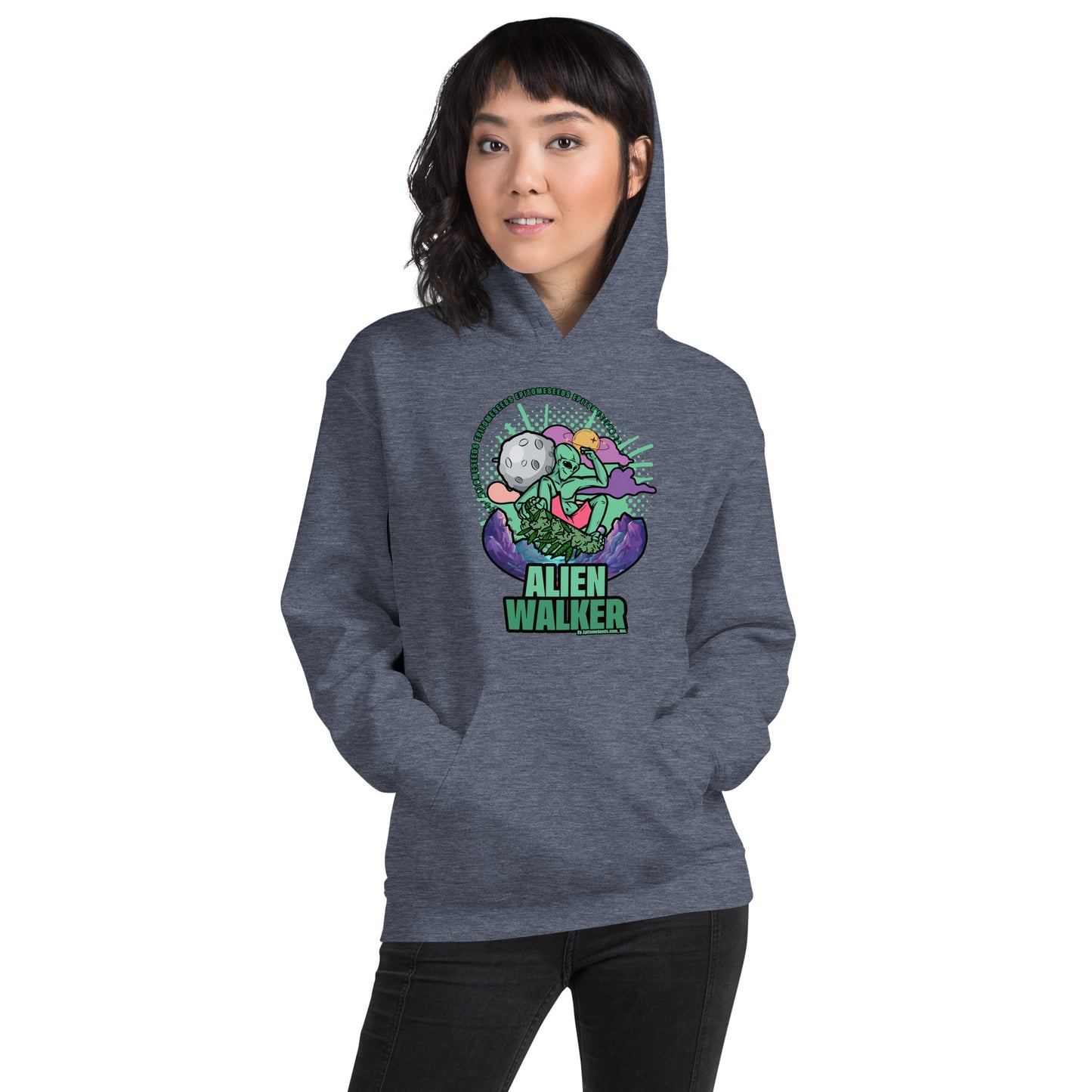 Alien Walker Strain Hoodie