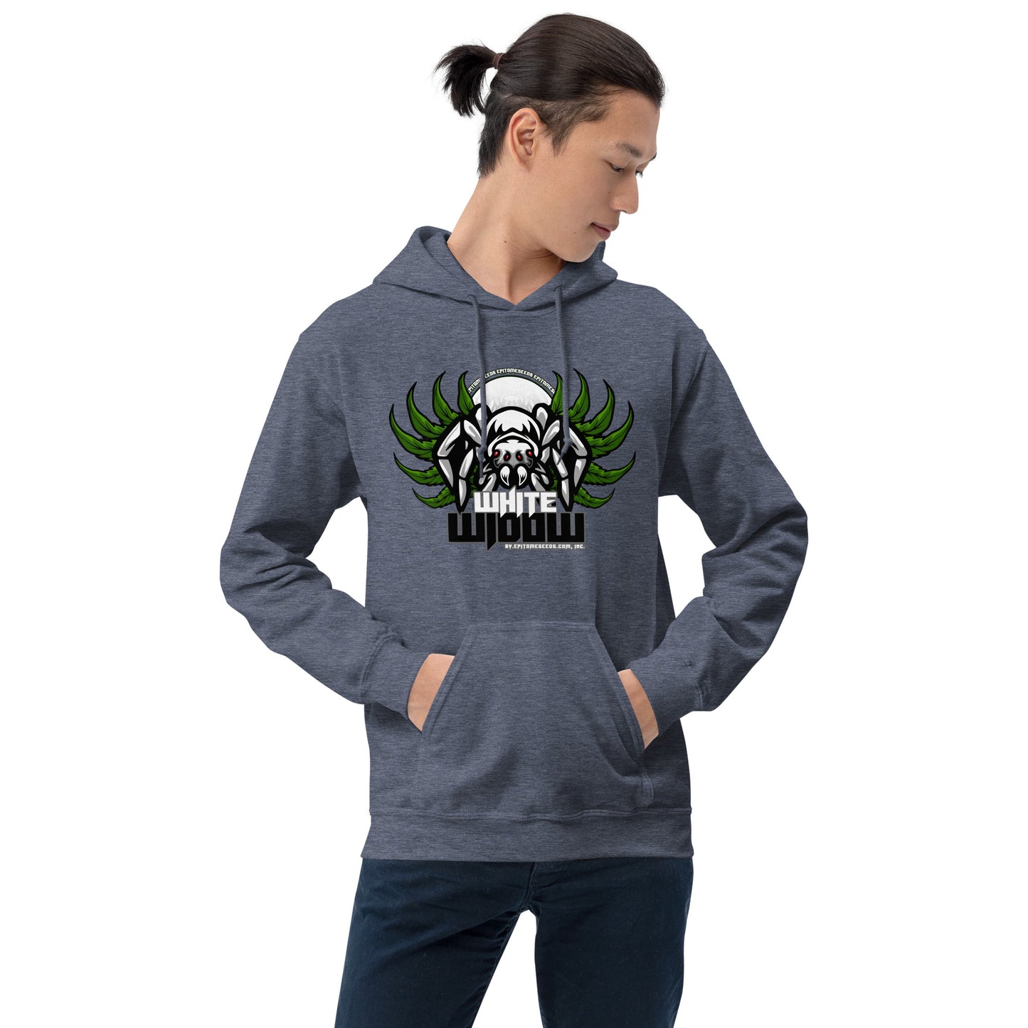 White Widow Strain Hoodie