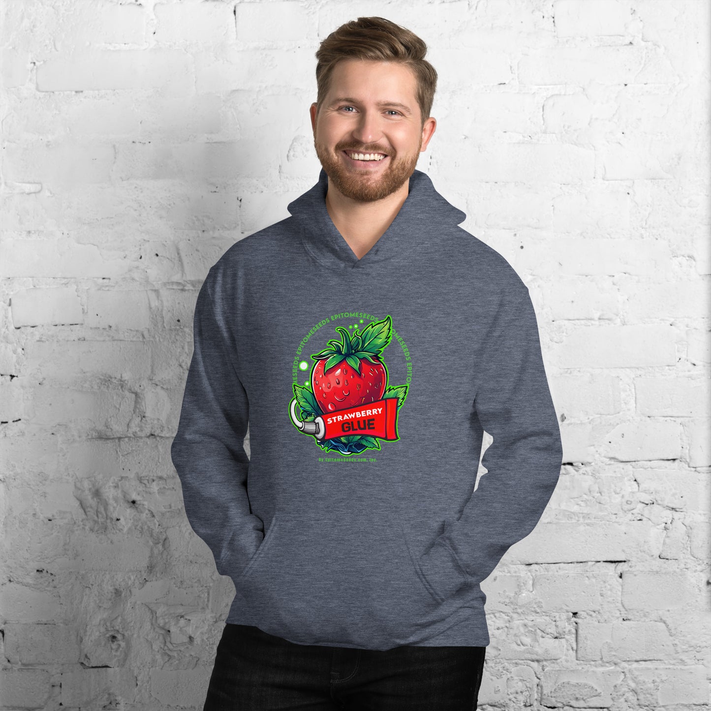 Strawberry Glue Strain Hoodie