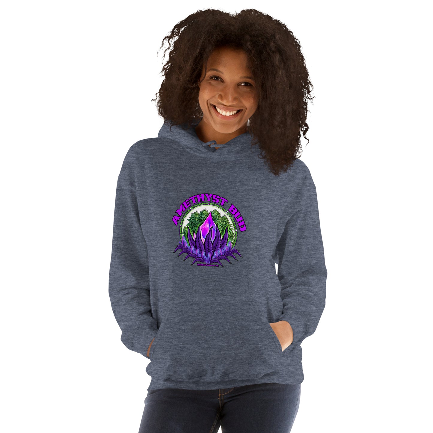 Amethyst Bud Strain Hoodie