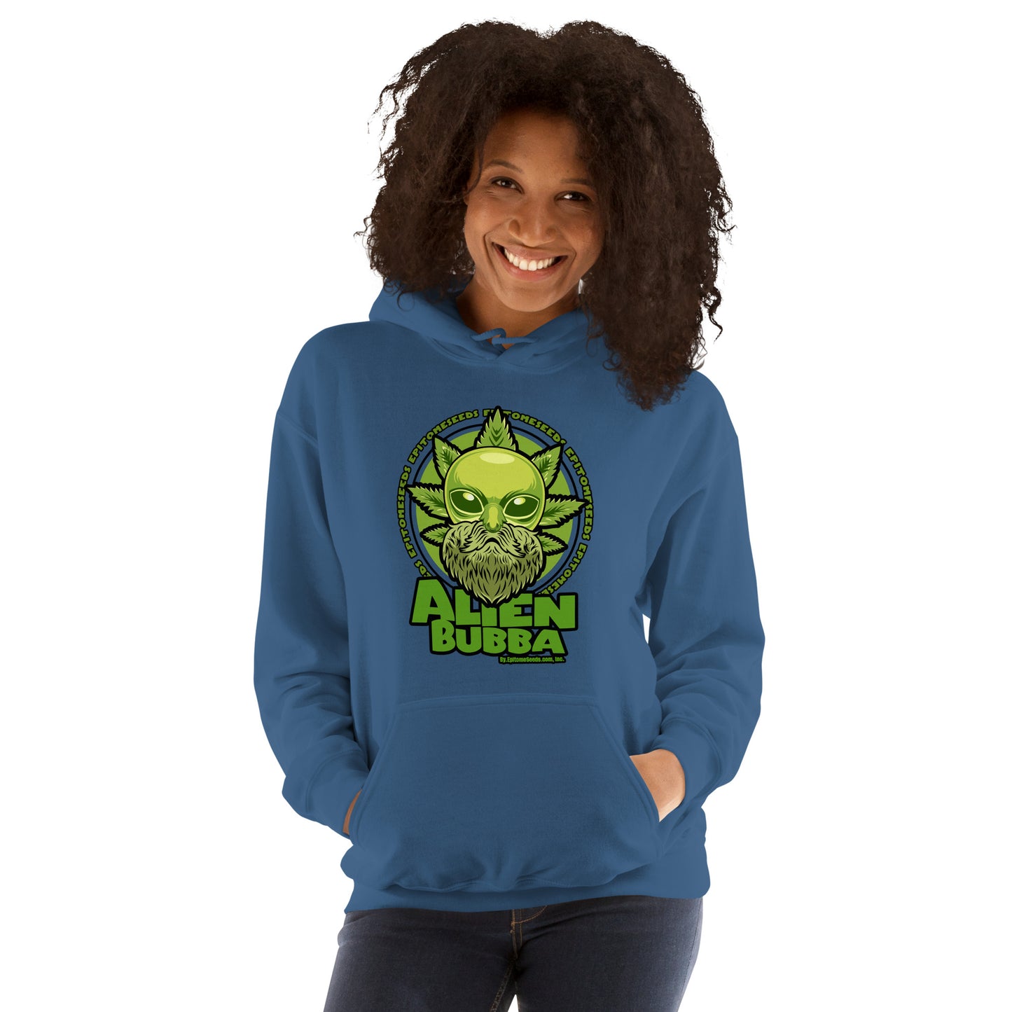 Alien Bubba Strain Hoodie