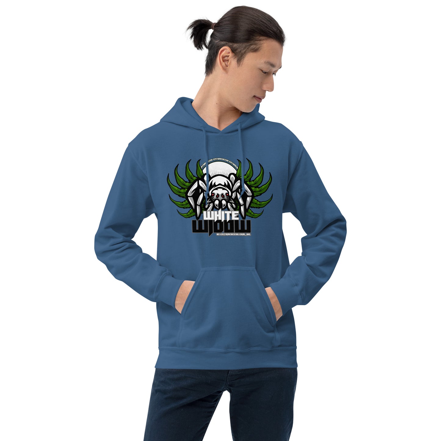 White Widow Strain Hoodie