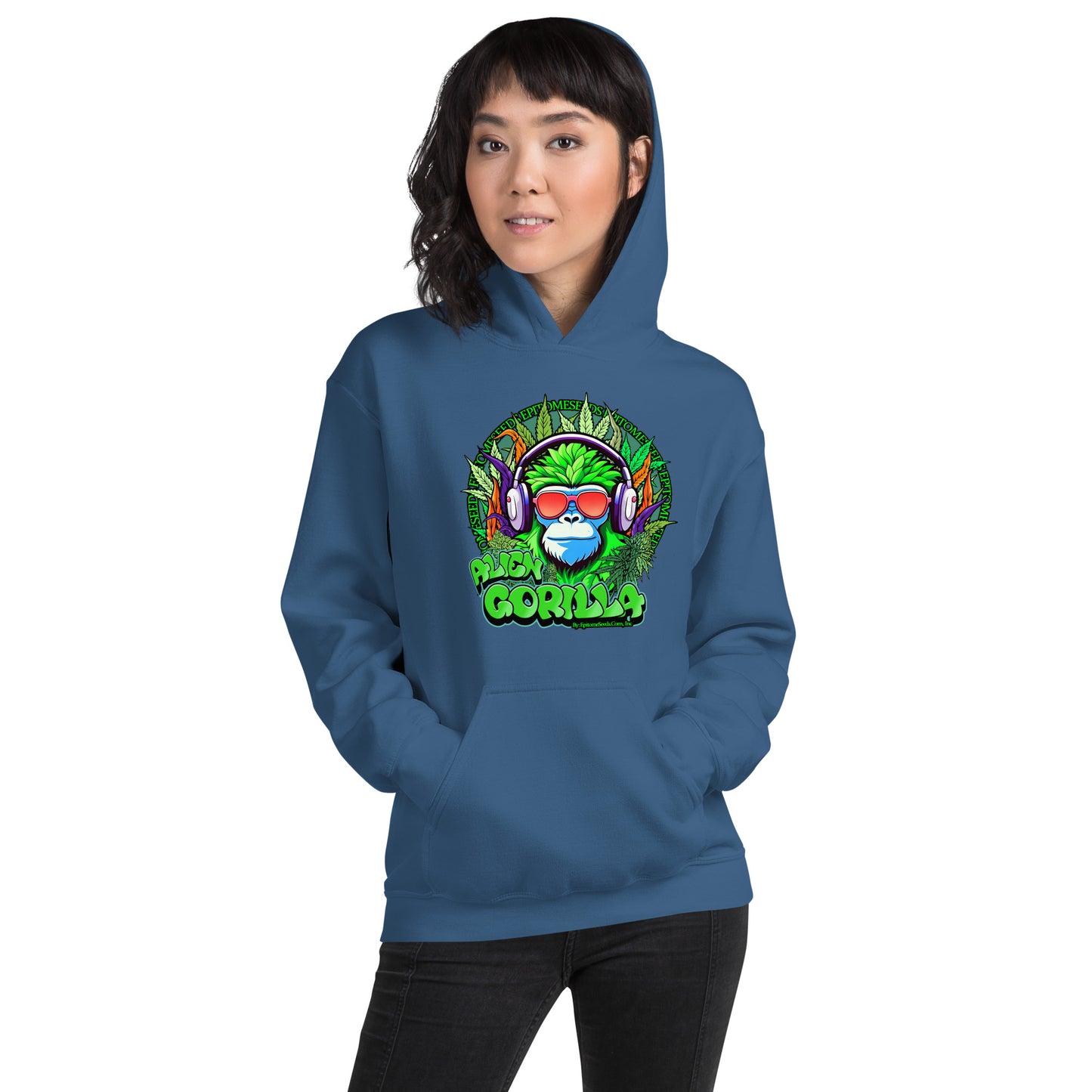 Alien Gorilla Strain Hoodie