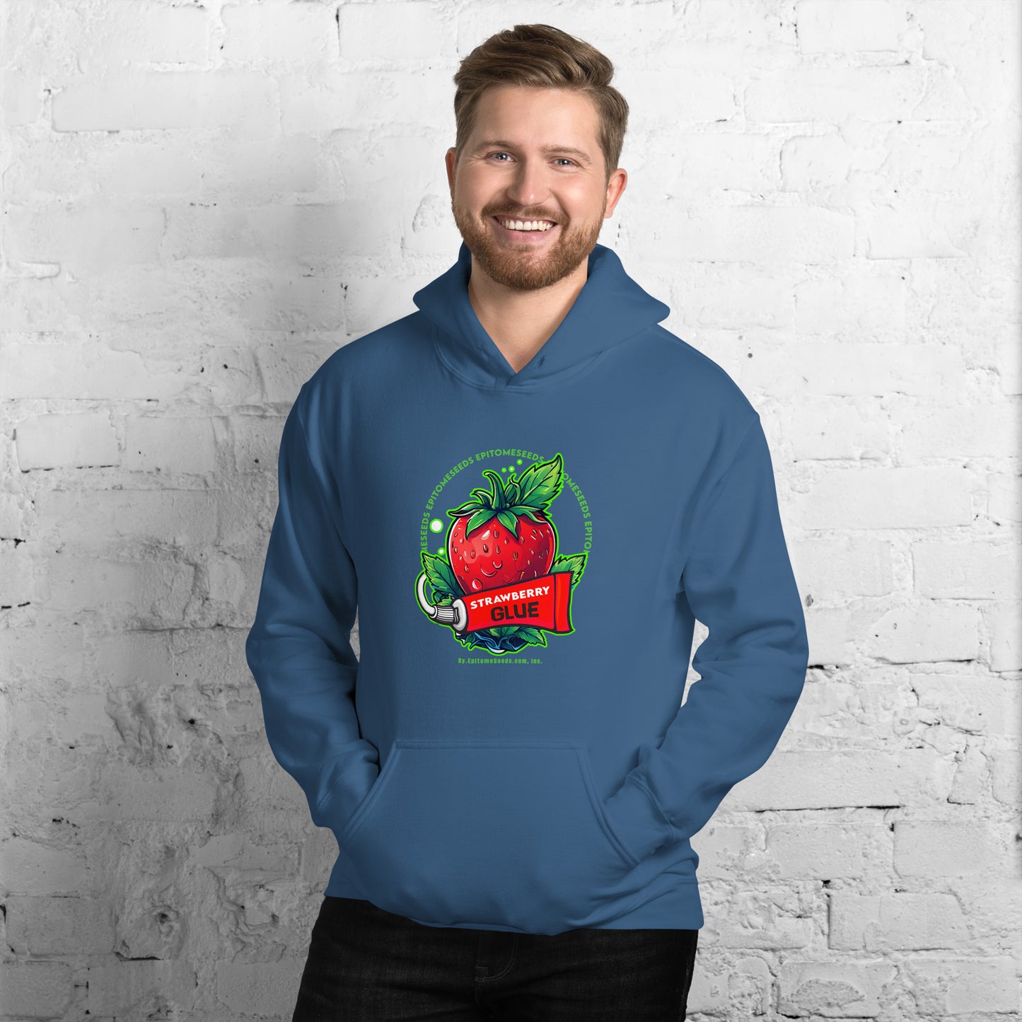 Strawberry Glue Strain Hoodie