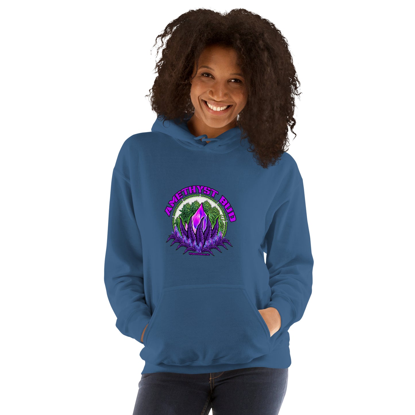 Amethyst Bud Strain Hoodie