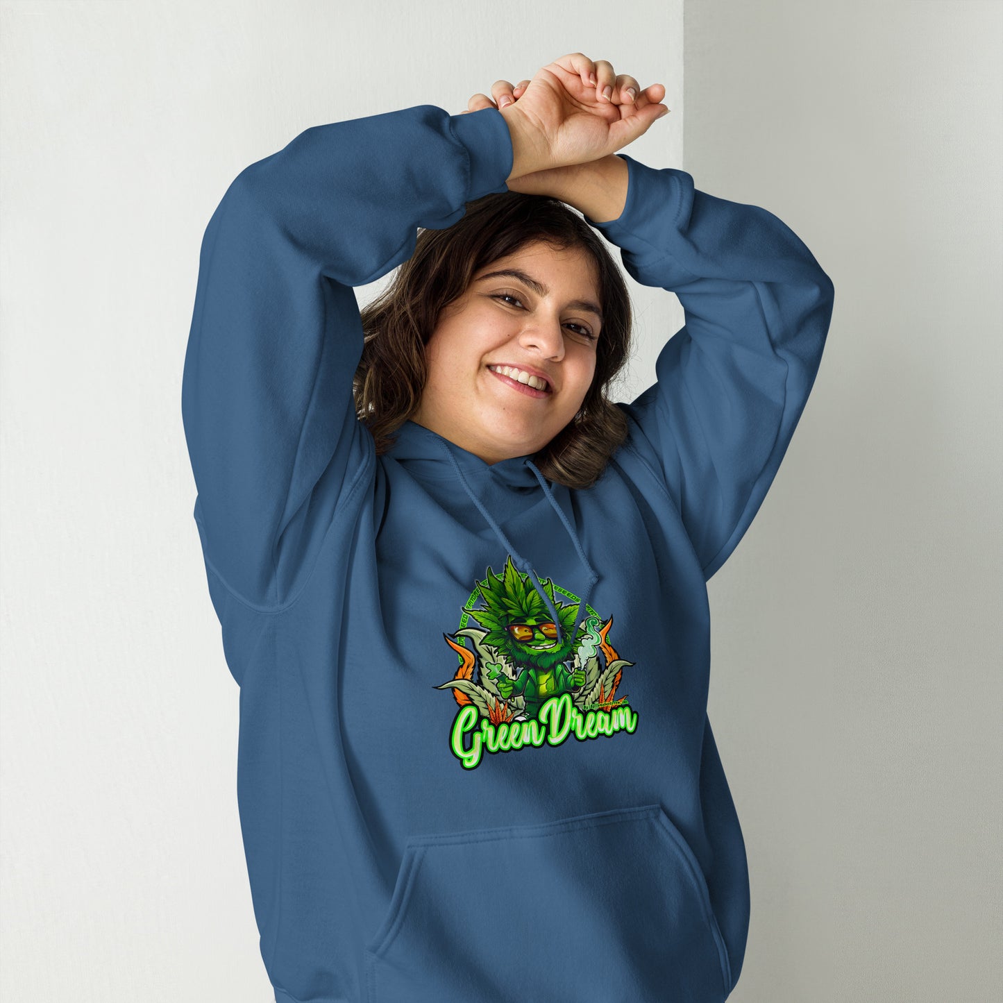 Green Dream Strain Hoodie