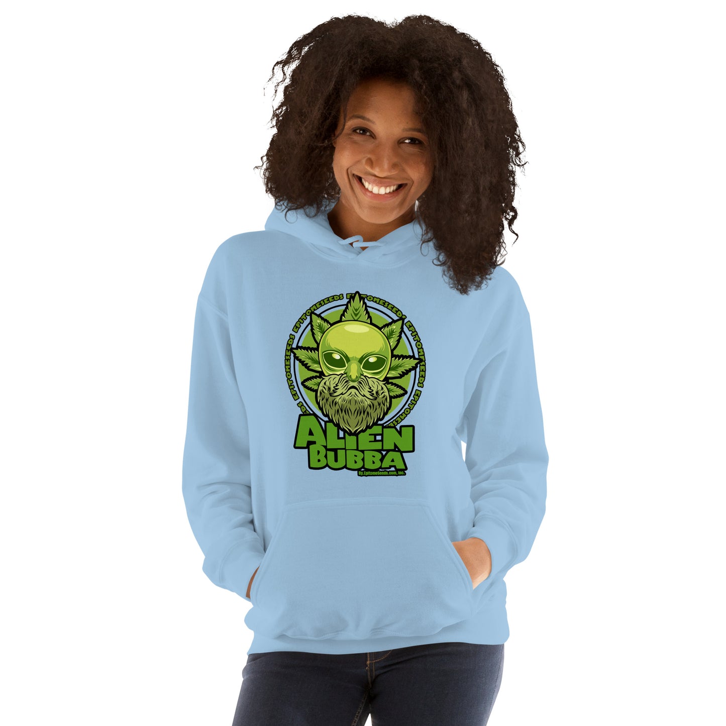 Alien Bubba Strain Hoodie