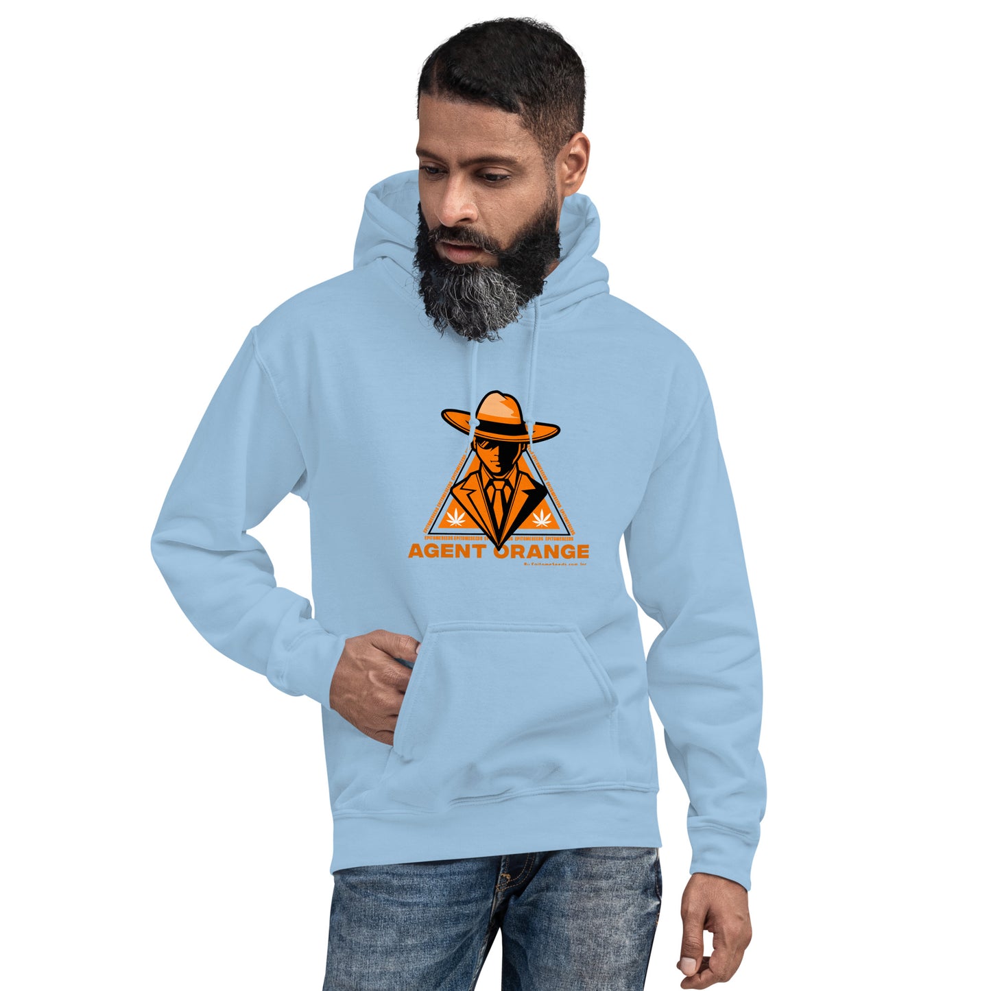 Agent Orange Strain Hoodie