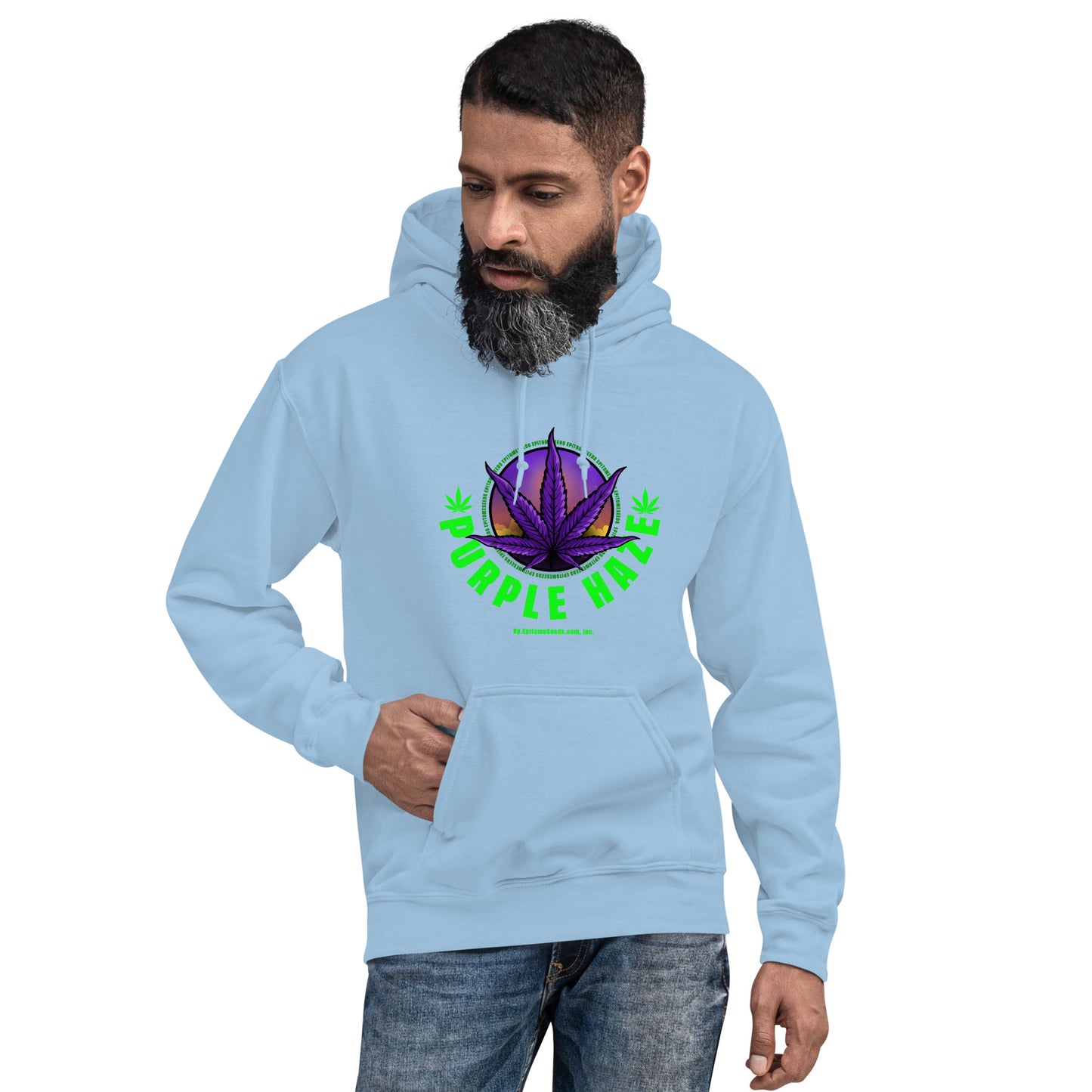 Purple Haze Strain Hoodie