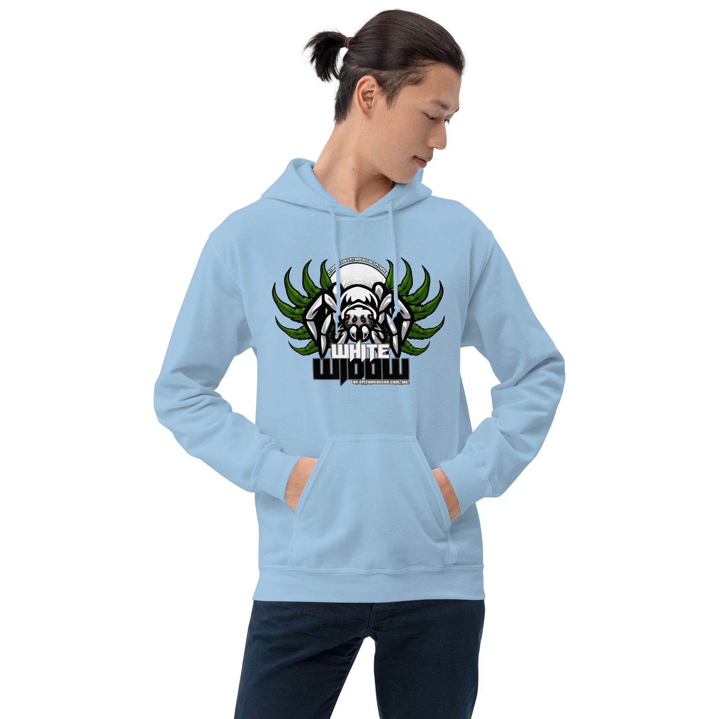 White Widow Strain Hoodie