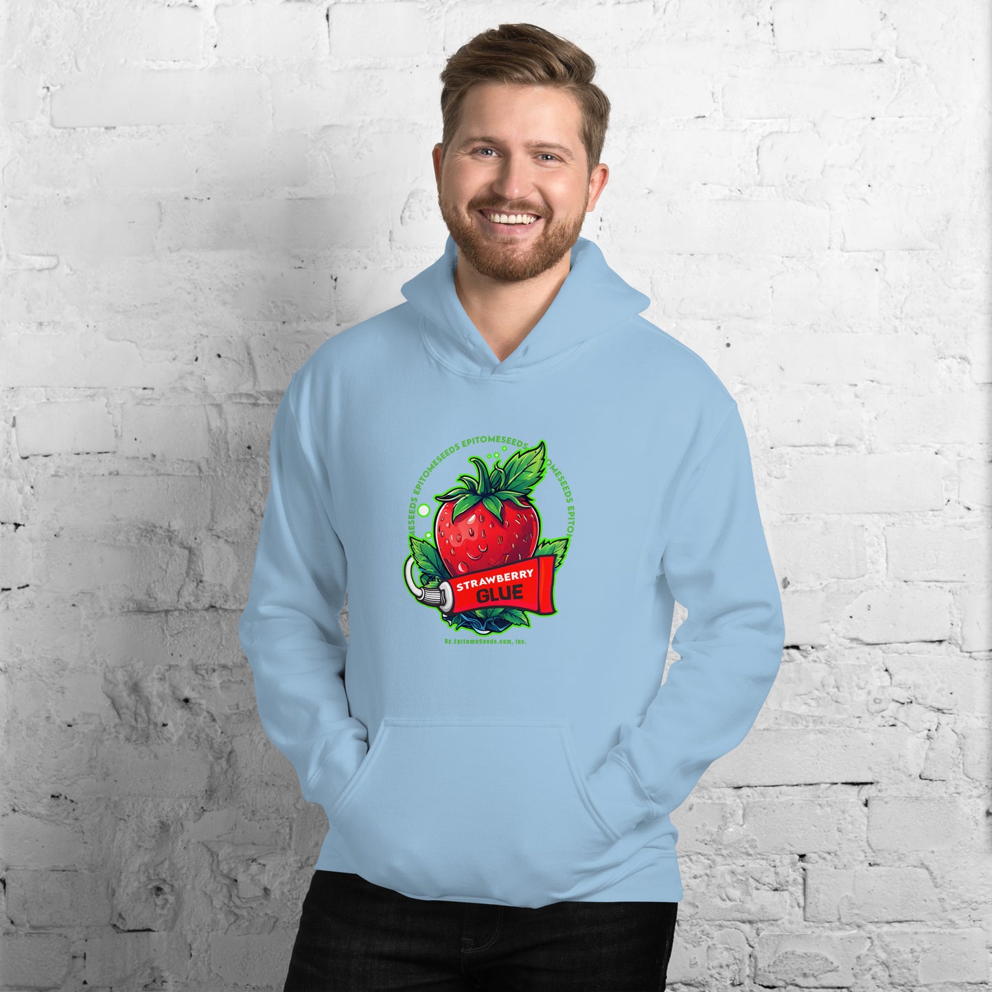 Strawberry Glue Strain Hoodie