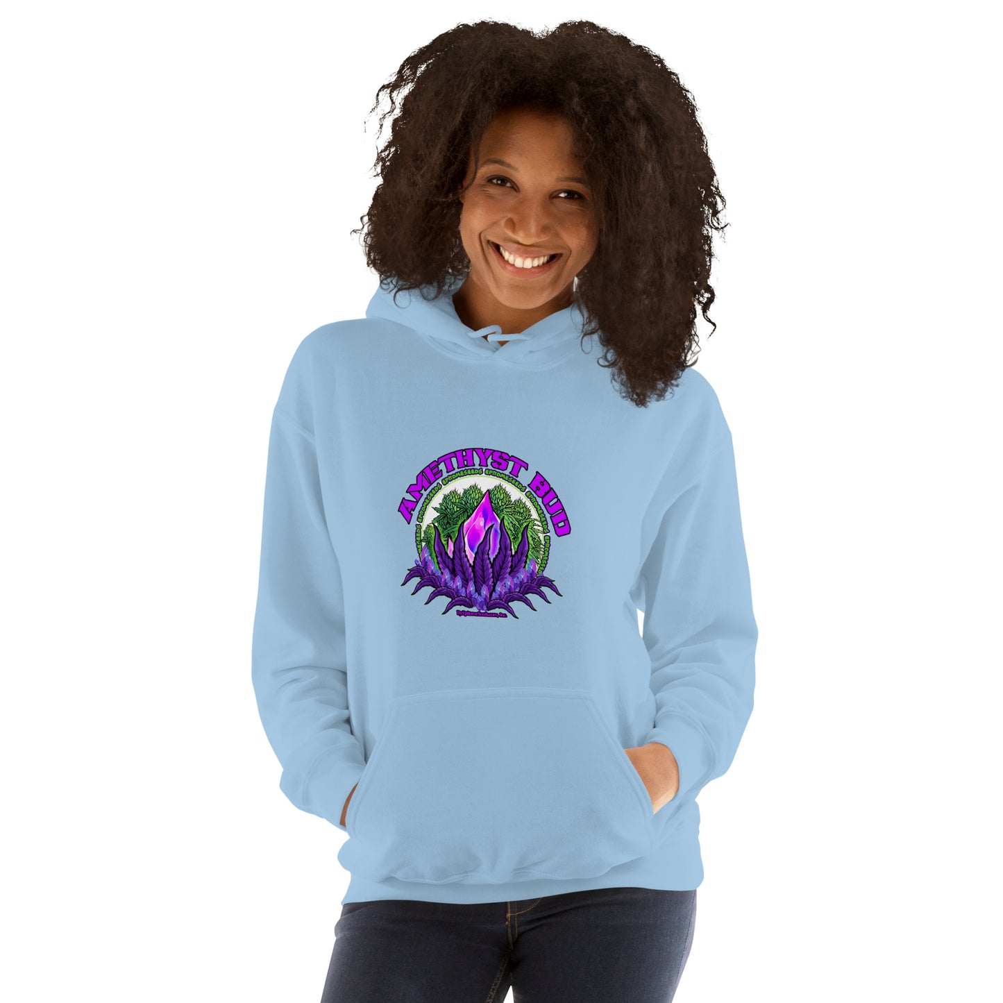 Amethyst Bud Strain Hoodie