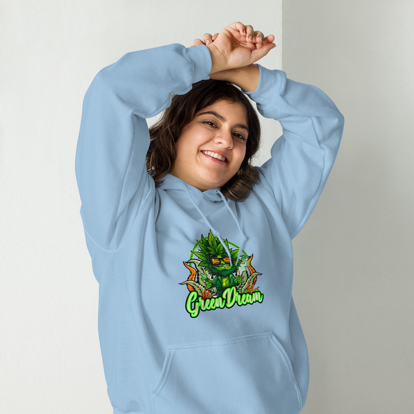 Green Dream Strain Hoodie