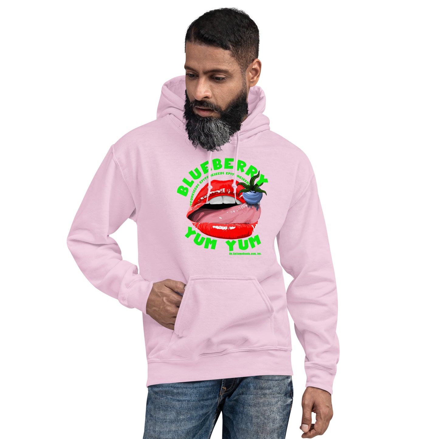 Blueberry Yum Yum Strain Hoodie