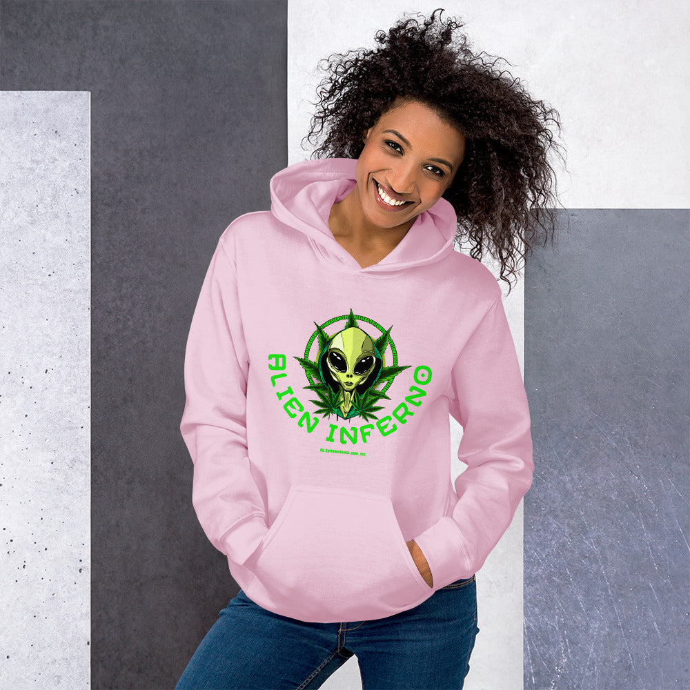 Alien Inferno Strain Hoodie