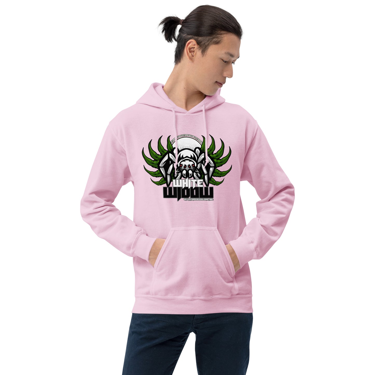 White Widow Strain Hoodie