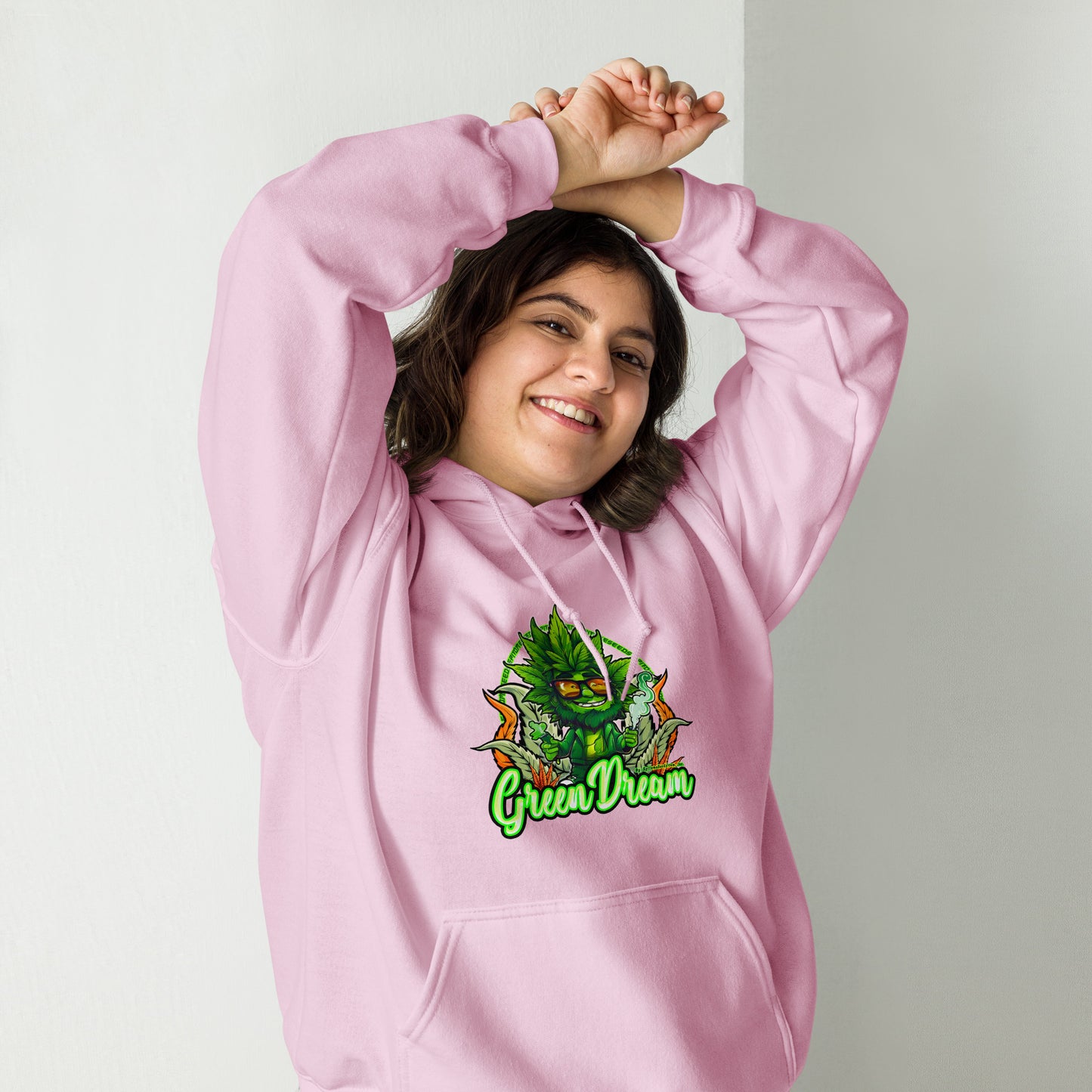 Green Dream Strain Hoodie