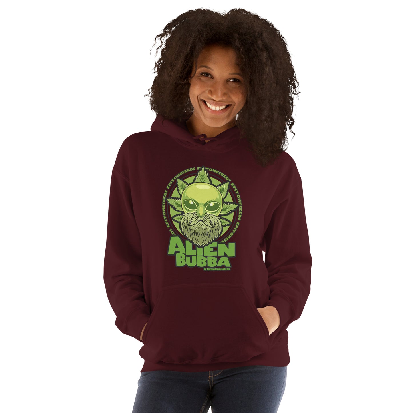 Alien Bubba Strain Hoodie