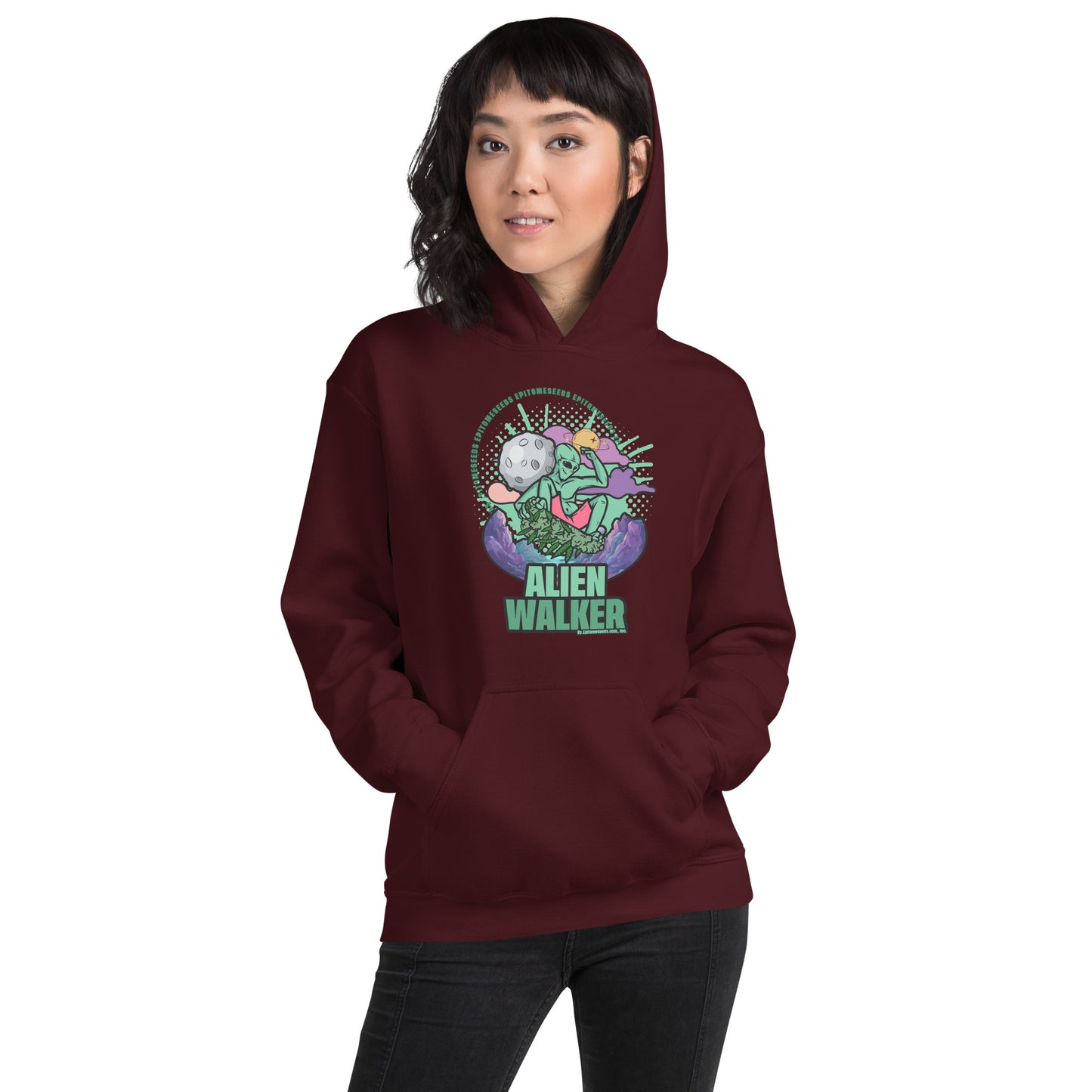 Alien Walker Strain Hoodie