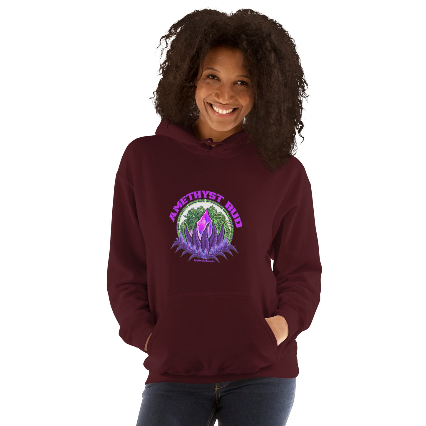 Amethyst Bud Strain Hoodie