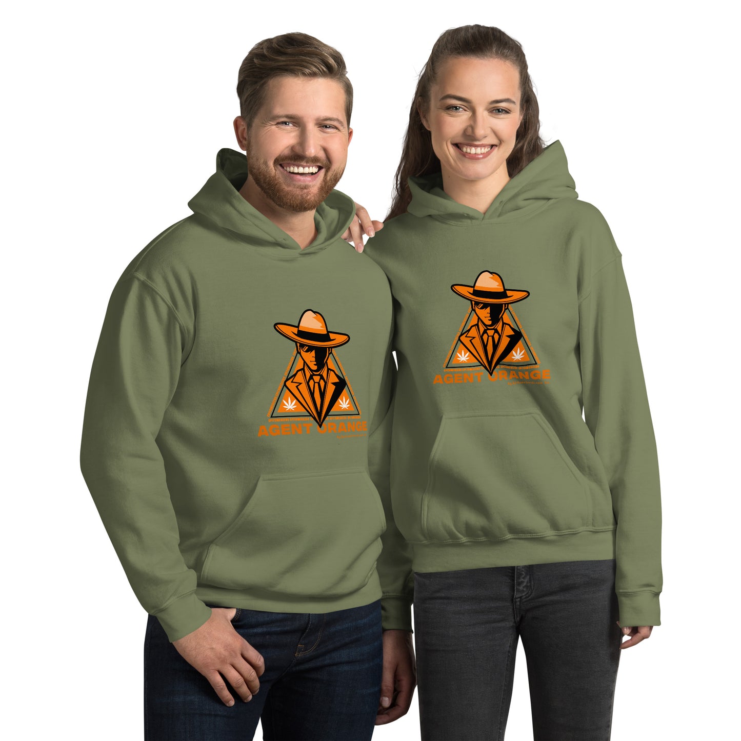 Agent Orange Strain Hoodie