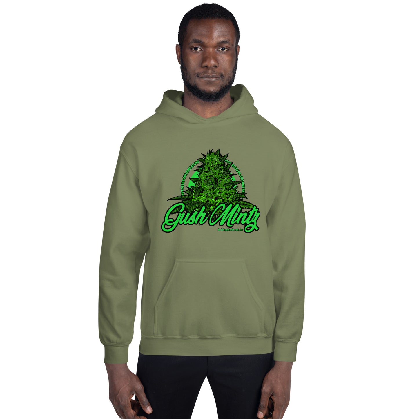 Gush Mintz Strain Hoodie