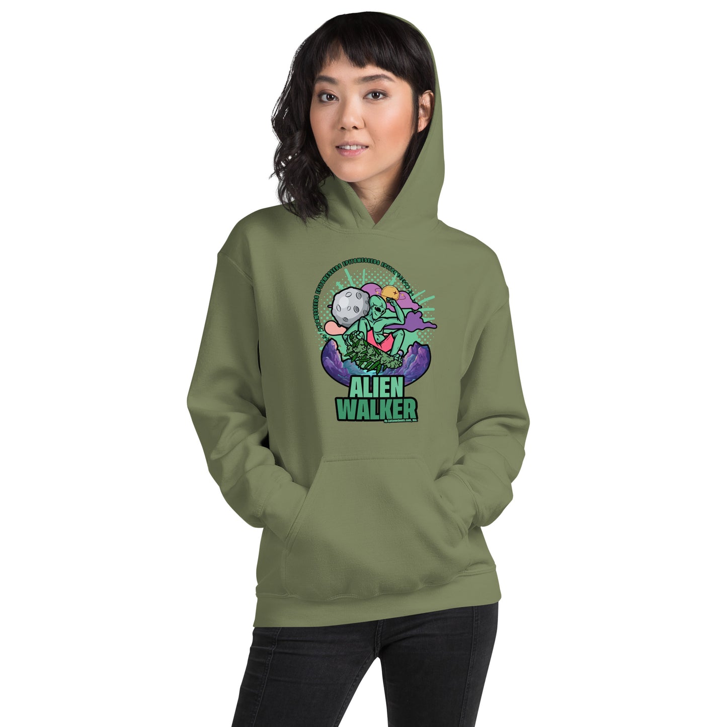 Alien Walker Strain Hoodie