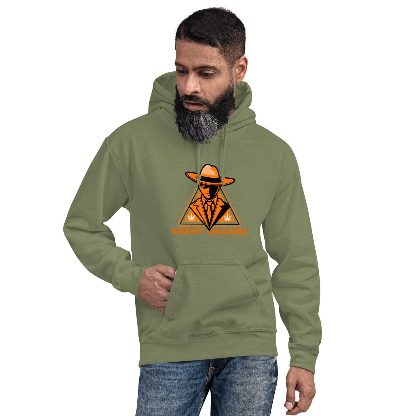 Agent Orange Strain Hoodie