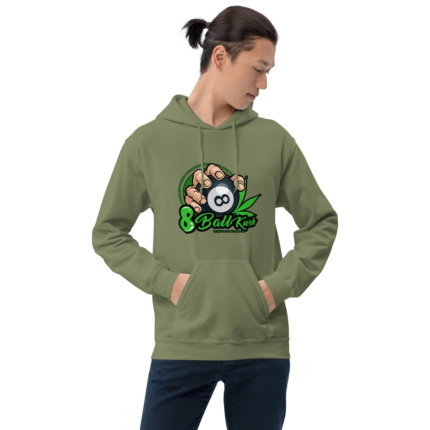 8 Ball Kush Strain Hoodie