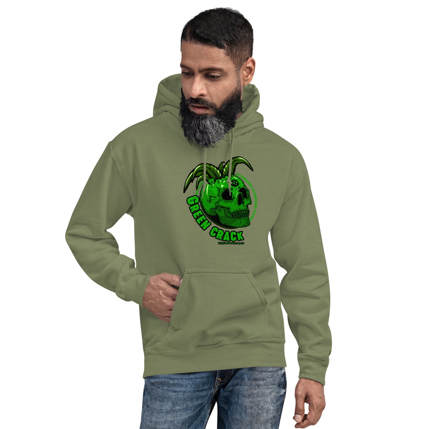 Green Crack Strain Hoodie