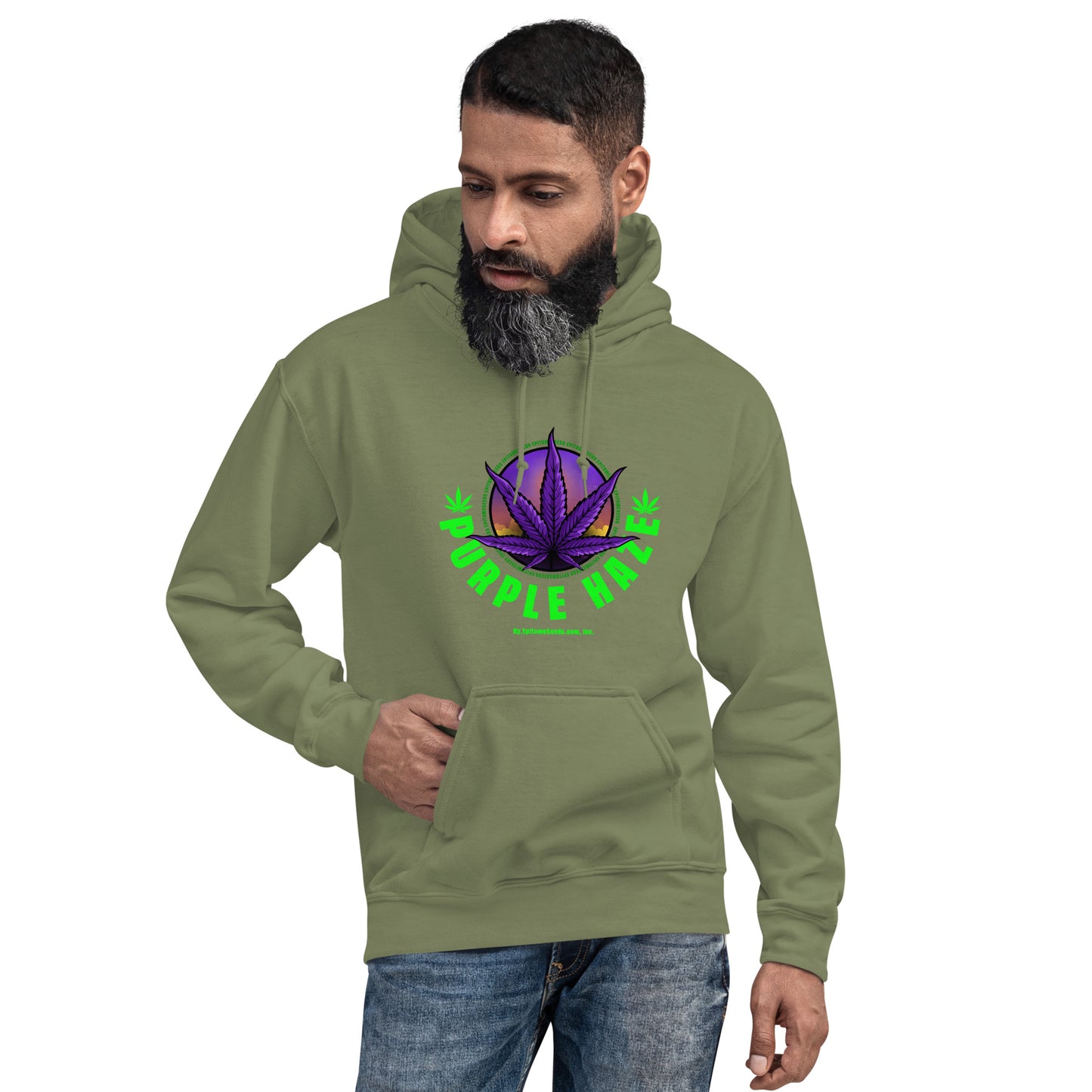 Purple Haze Strain Hoodie