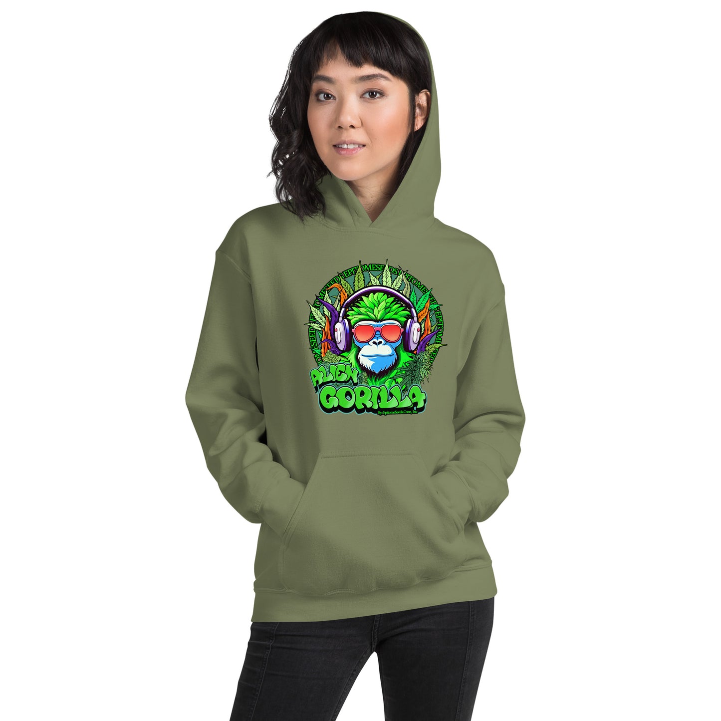 Alien Gorilla Strain Hoodie