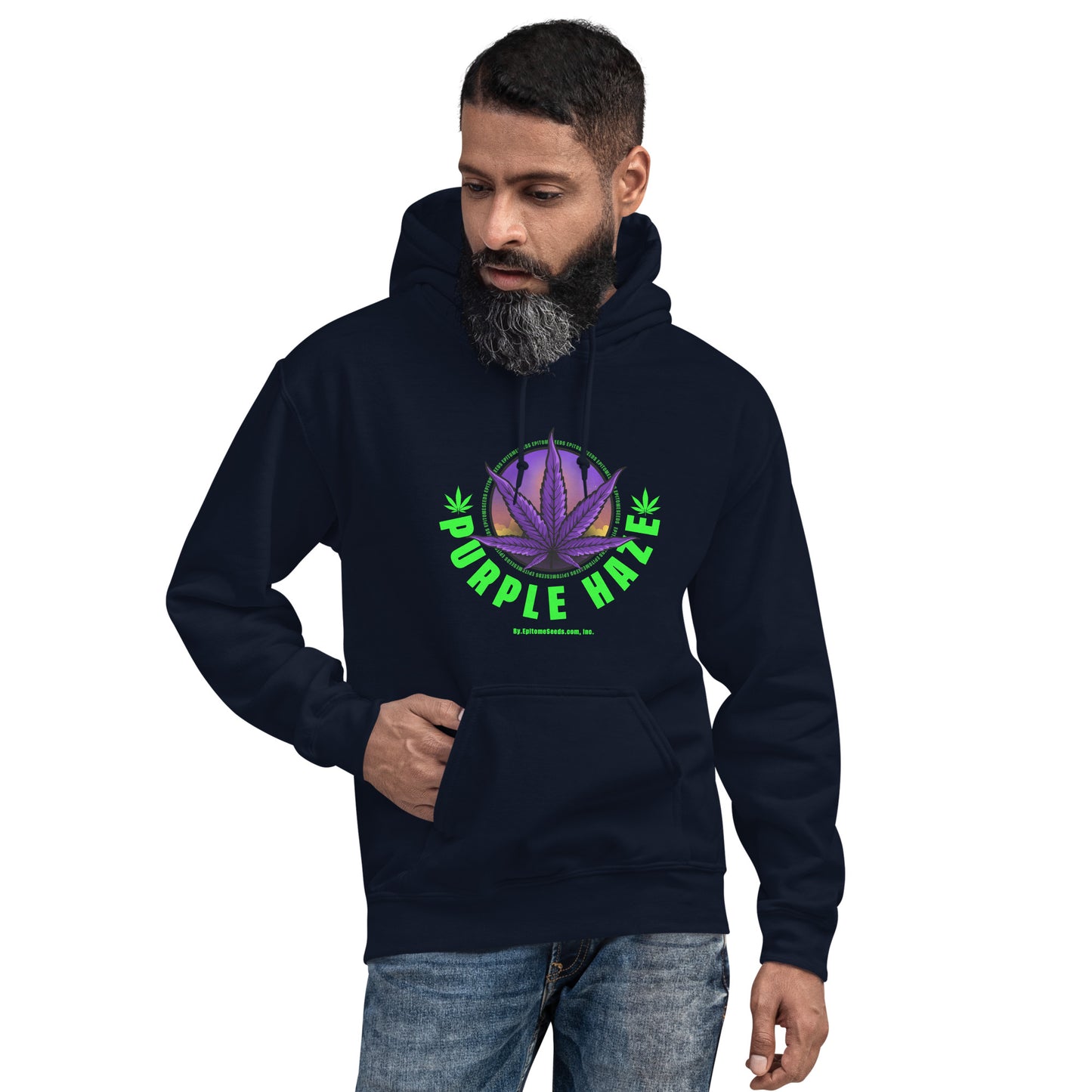 Purple Haze Strain Hoodie