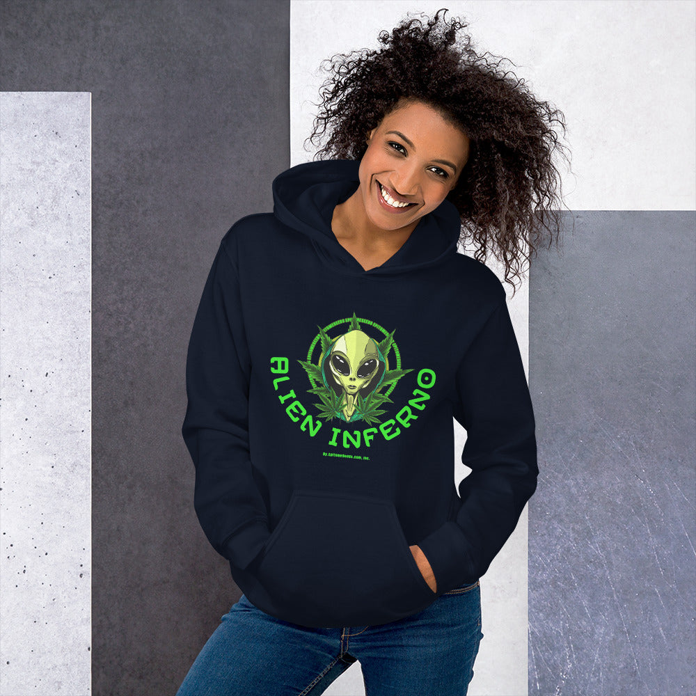 Alien Inferno Strain Hoodie