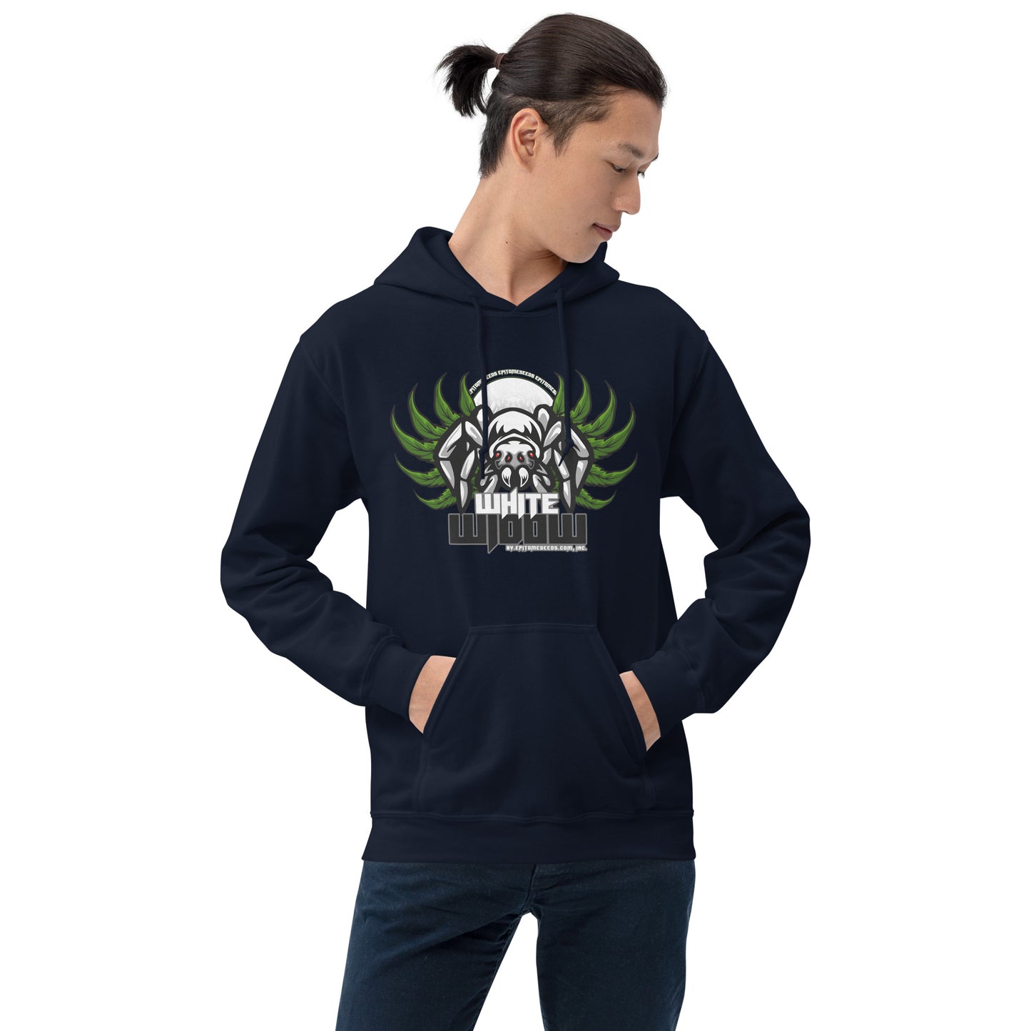 White Widow Strain Hoodie