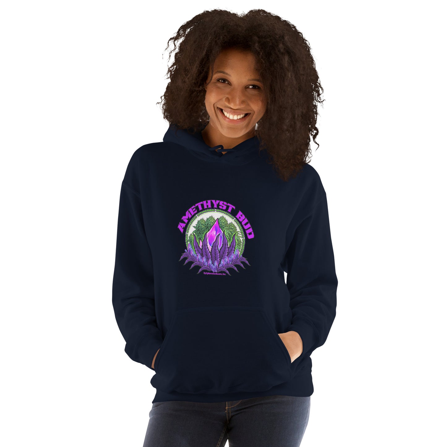 Amethyst Bud Strain Hoodie