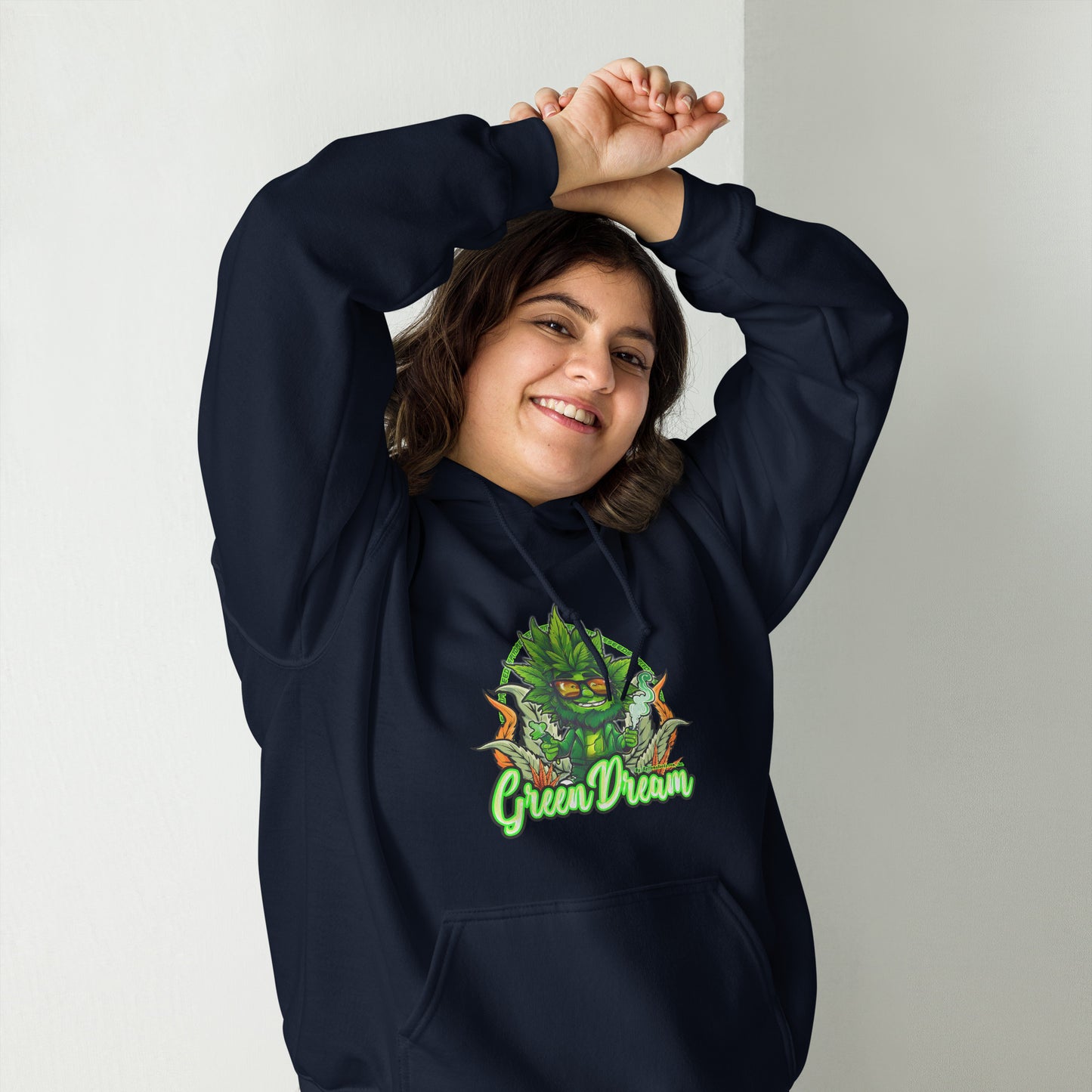 Green Dream Strain Hoodie