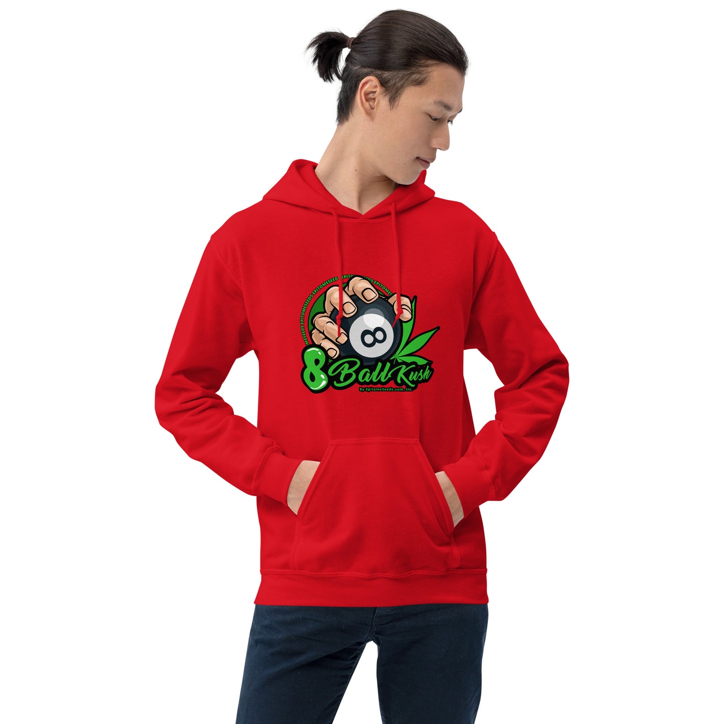 8 Ball Kush Strain Hoodie