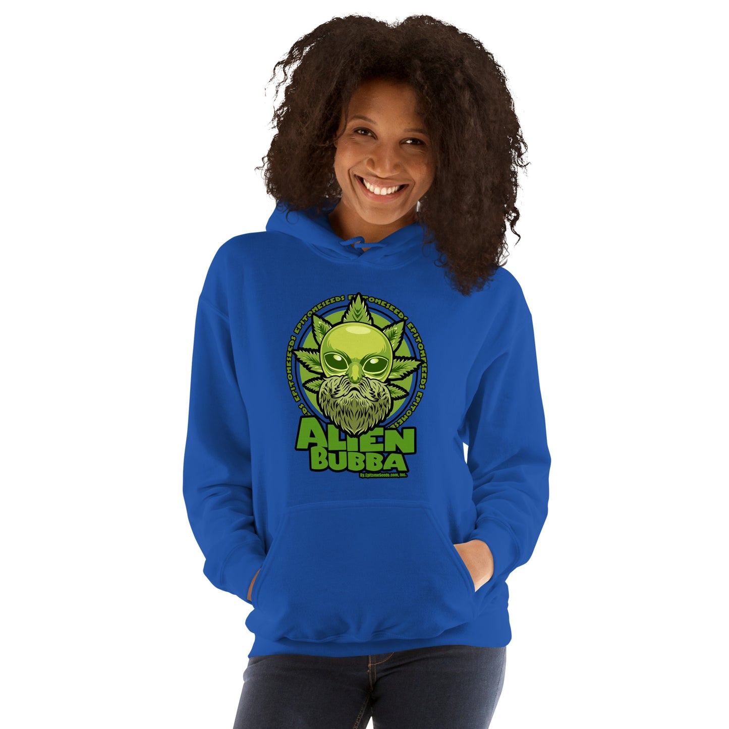 Alien Bubba Strain Hoodie