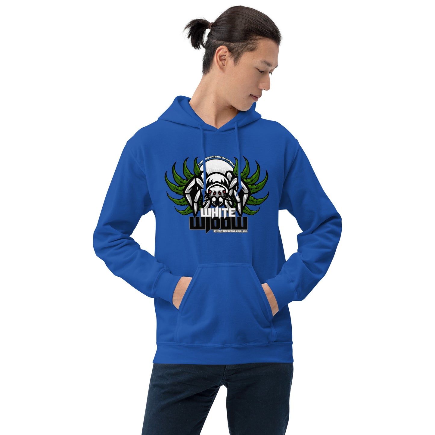 White Widow Strain Hoodie