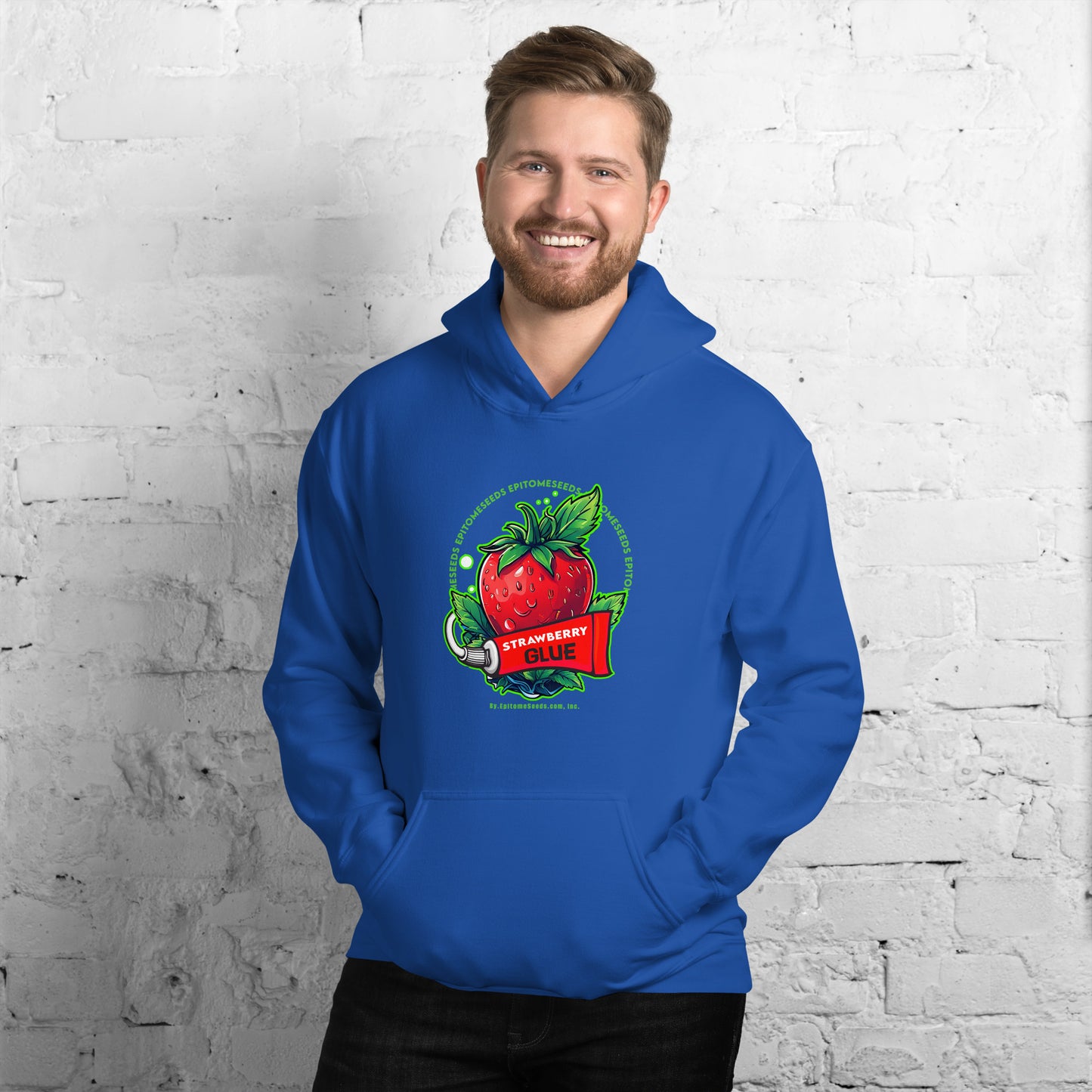 Strawberry Glue Strain Hoodie