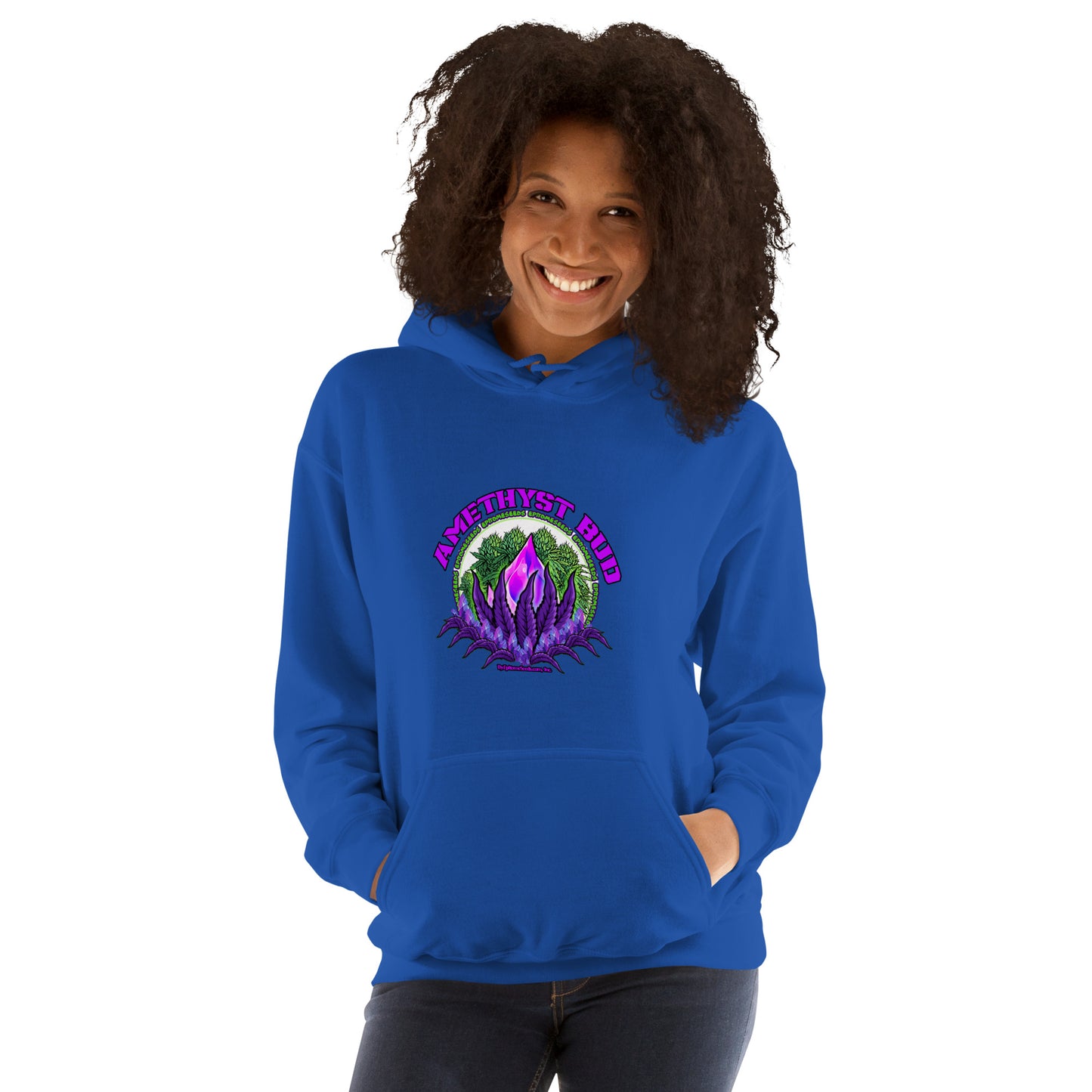 Amethyst Bud Strain Hoodie