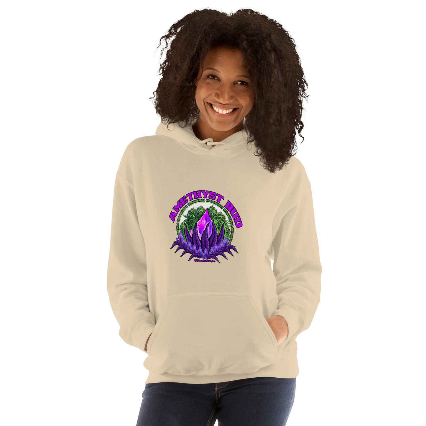 Amethyst Bud Strain Hoodie