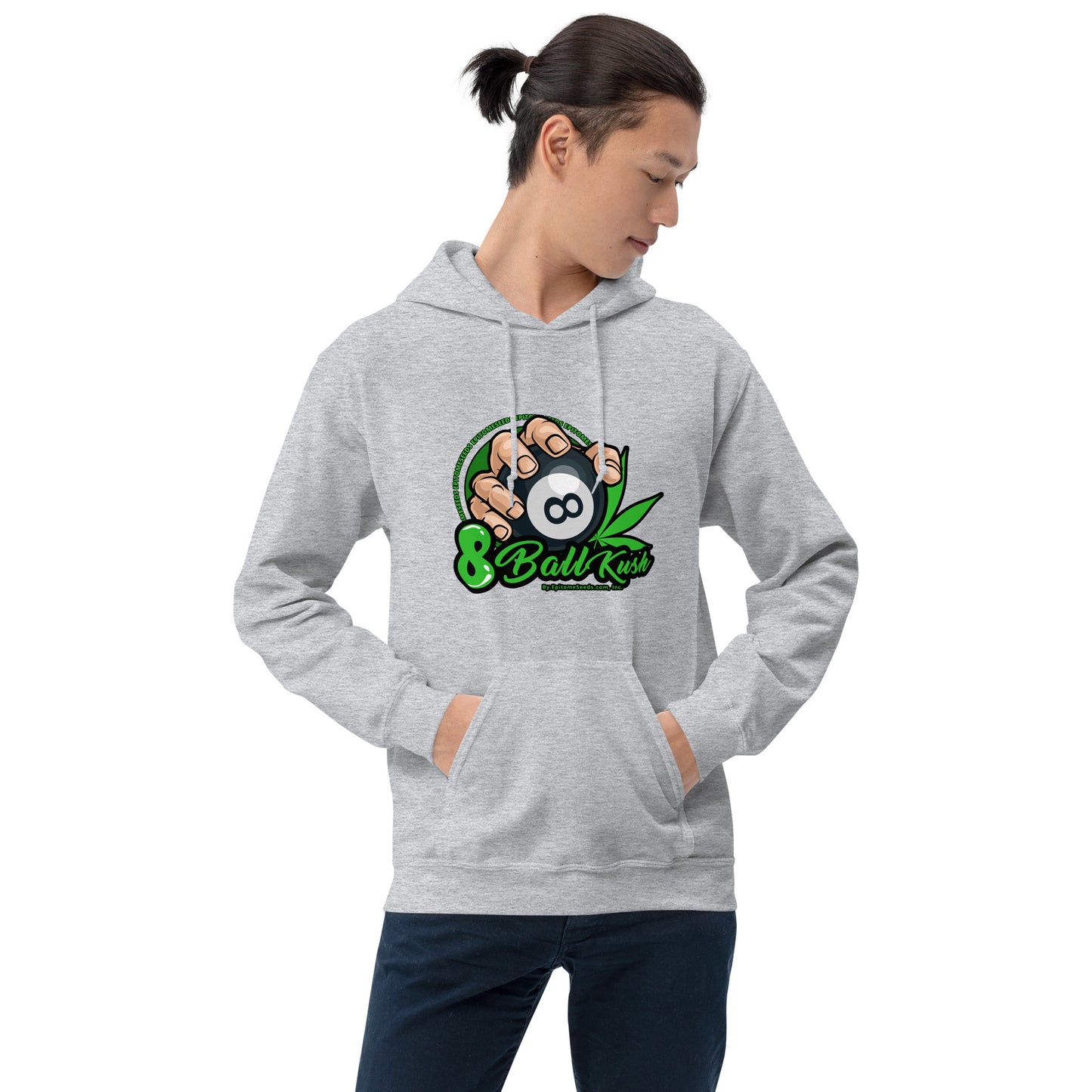 8 Ball Kush Strain Hoodie