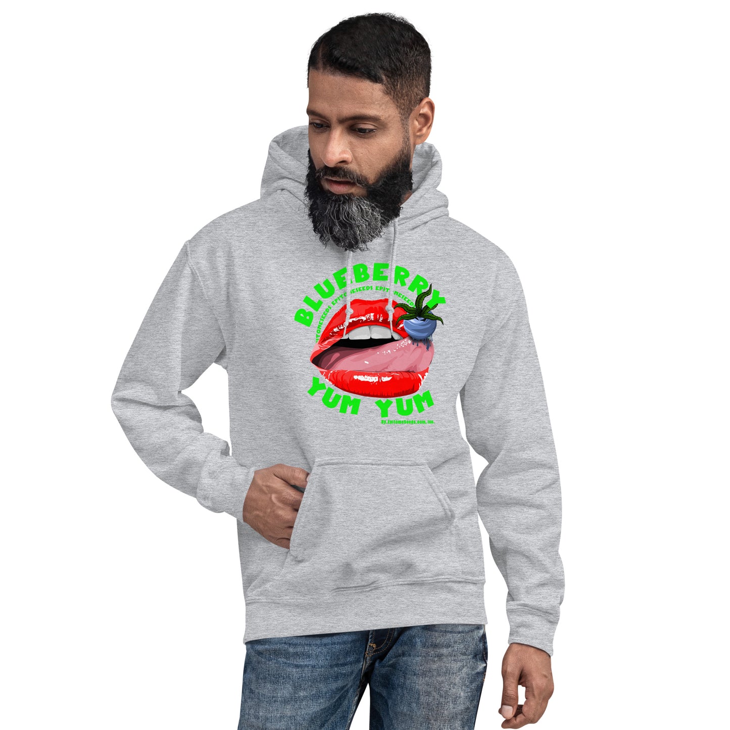 Blueberry Yum Yum Strain Hoodie