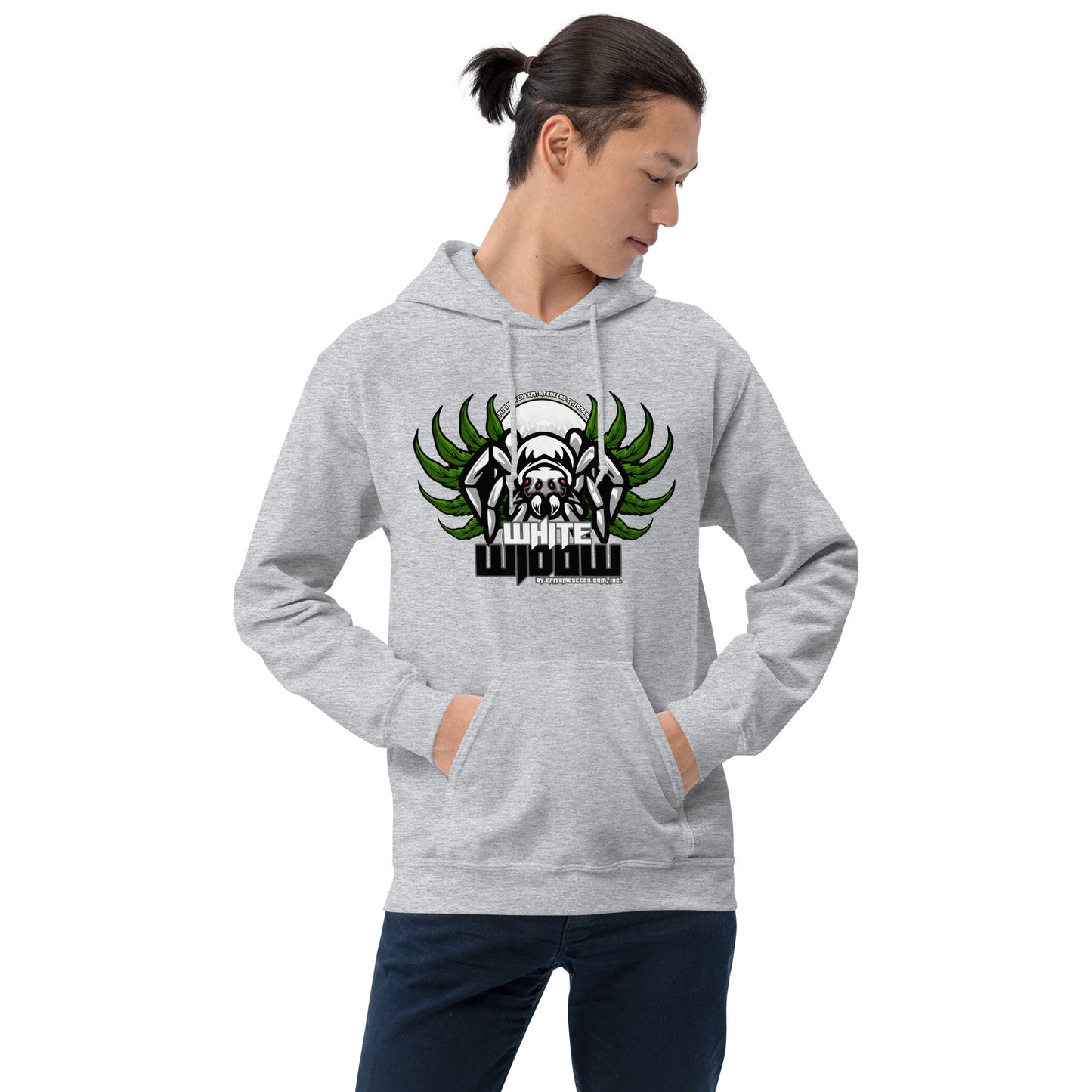 White Widow Strain Hoodie