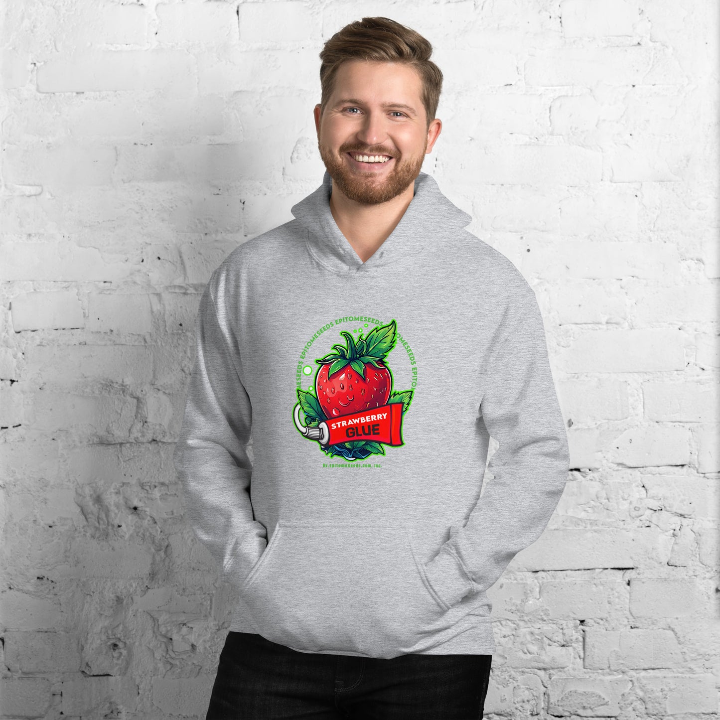 Strawberry Glue Strain Hoodie