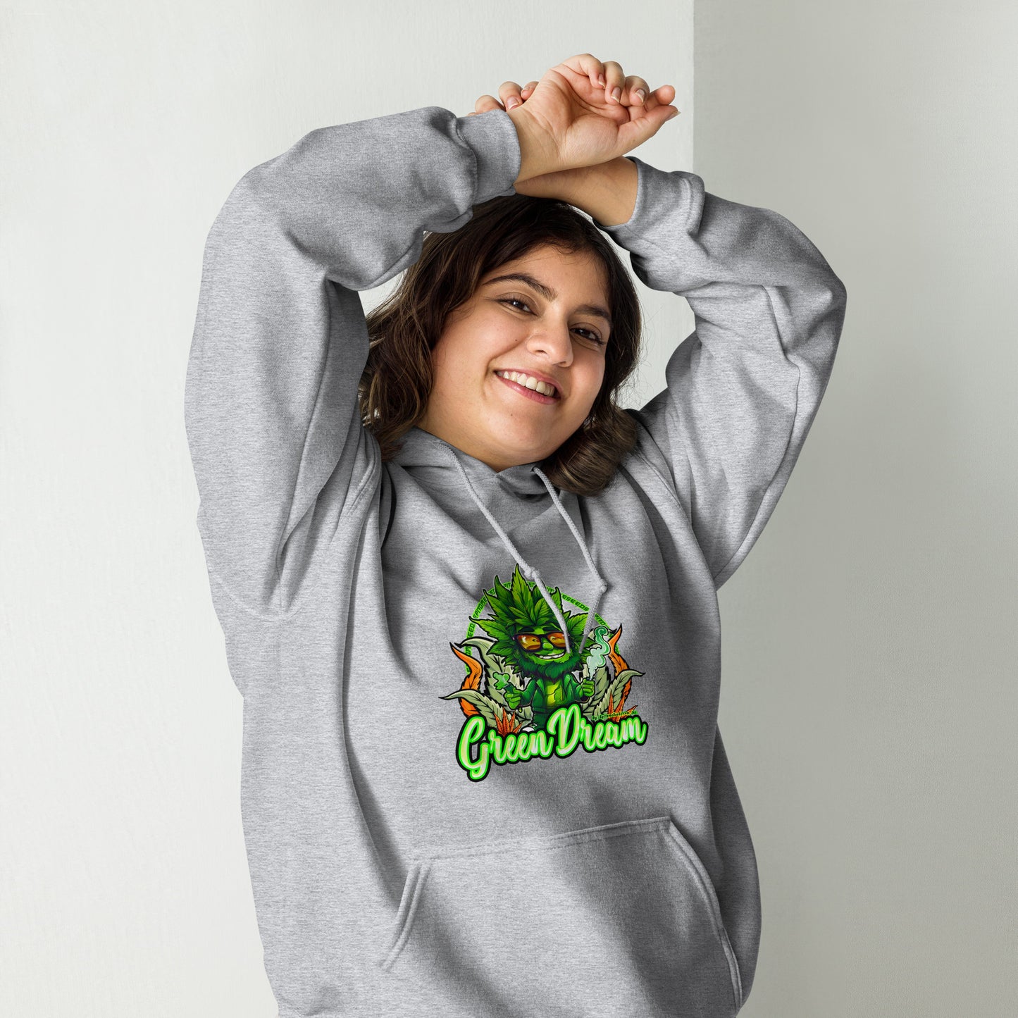 Green Dream Strain Hoodie